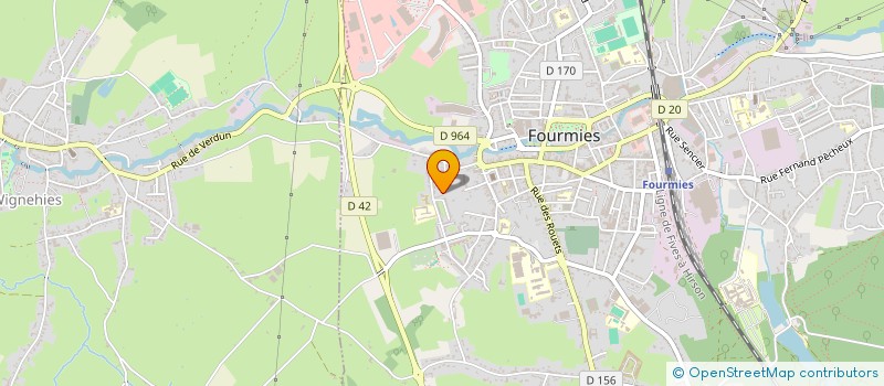 localisation de l'entreprise MONSIEUR MORGAN RISBOURG à FOURMIES
