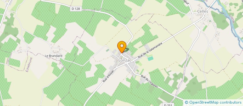 localisation de l'entreprise MONSIEUR MORGAN ROBERT  LONZAC