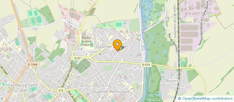 localisation de l'entreprise MONSIEUR MORGAN ROHART à SAINT-QUENTIN