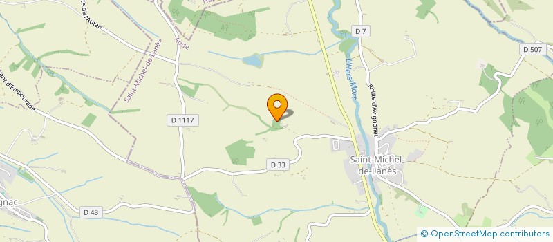 localisation de l'entreprise MONSIEUR MORGAN ROUHIER  SAINT-MICHEL-DE-LANES