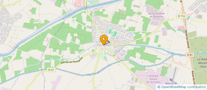 localisation de l'entreprise MONSIEUR MORGAN SALVADOR  TORREILLES