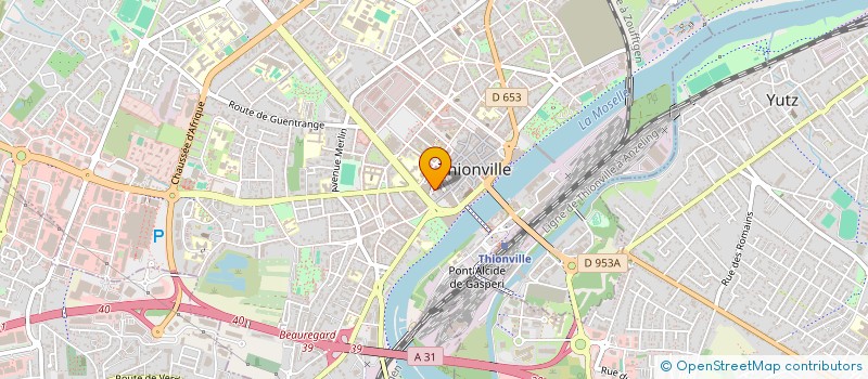 localisation de l'entreprise MONSIEUR MORGAN SALZARD  THIONVILLE