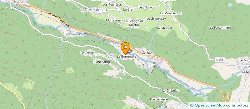 localisation de l'entreprise MONSIEUR MORGAN SAUERWALD  SAINTE-FOY-TARENTAISE