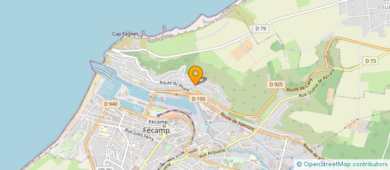 localisation de l'entreprise MONSIEUR MORGAN SAVALLE  FECAMP