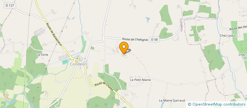 localisation de l'entreprise MONSIEUR MORGAN SAVIN  CONDEON