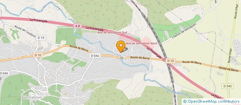 localisation de l'entreprise MONSIEUR MORGAN SCARINGELLA  VENTABREN