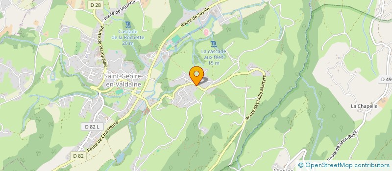 localisation de l'entreprise MONSIEUR MORGAN SEIGNEURIN  SAINT-GEOIRE-EN-VALDAINE