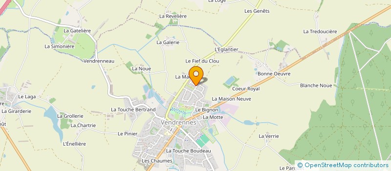 localisation de l'entreprise MONSIEUR MORGAN SEKKOULAS  VENDRENNES