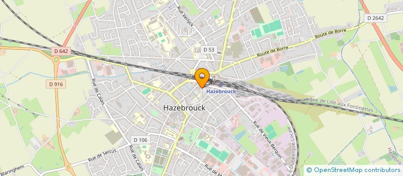 localisation de l'entreprise MONSIEUR MORGAN SILLA  HAZEBROUCK