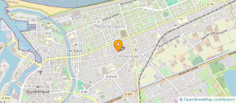 localisation de l'entreprise MONSIEUR MORGAN SIMON à DUNKERQUE