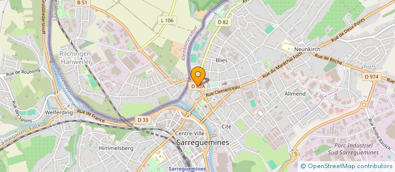 localisation de l'entreprise MONSIEUR MORGAN SIX  REMELFING