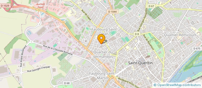 localisation de l'entreprise MONSIEUR MORGAN SOURMAIS à SAINT-QUENTIN