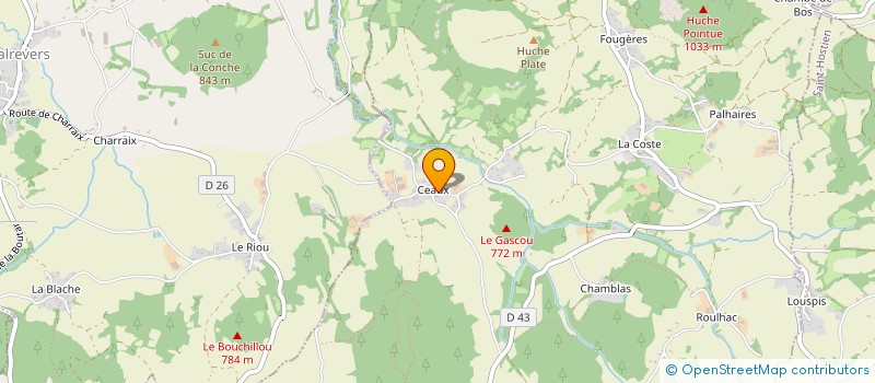 localisation de l'entreprise MONSIEUR MORGAN SYLVAIN  SAINT-ETIENNE-LARDEYROL