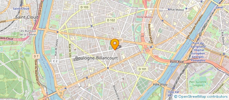 localisation de l'entreprise MONSIEUR MORGAN THOMASO à BOULOGNE-BILLANCOURT