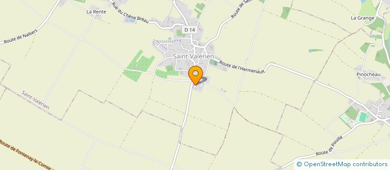 localisation de l'entreprise MONSIEUR MORGAN TIRET  SAINT-VALERIEN