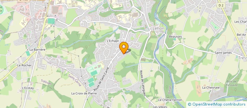 localisation de l'entreprise MONSIEUR MORGAN TOHIER  DINAN