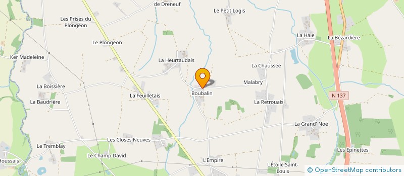 localisation de l'entreprise MONSIEUR MORGAN TREGRET  HERIC