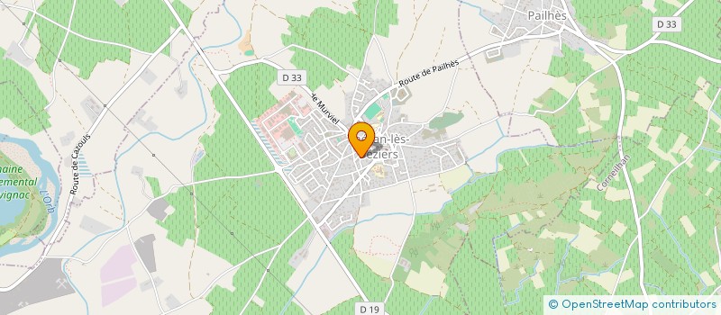 localisation de l'entreprise MONSIEUR MORGAN VALETTE à THEZAN-LES-BEZIERS