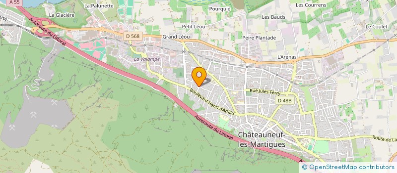 localisation de l'entreprise MONSIEUR MORGAN VAN BEVEREN à CHATEAUNEUF-LES-MARTIGUES