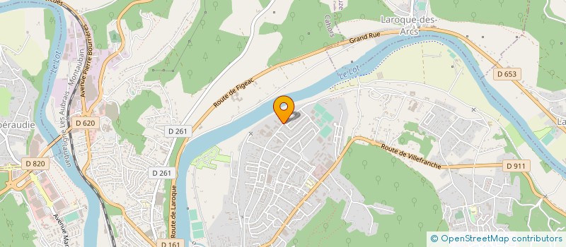 localisation de l'entreprise MONSIEUR MORGAN VAYSSIE-GIBRAT  CAHORS