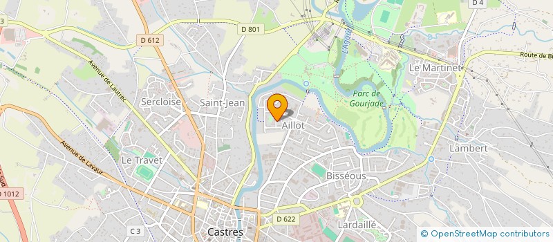 localisation de l'entreprise MONSIEUR MORGAN VEAUTE  CASTRES