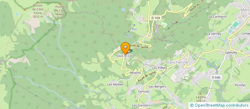 localisation de l'entreprise MONSIEUR MORGAN VENDEE  PLANCHERINE