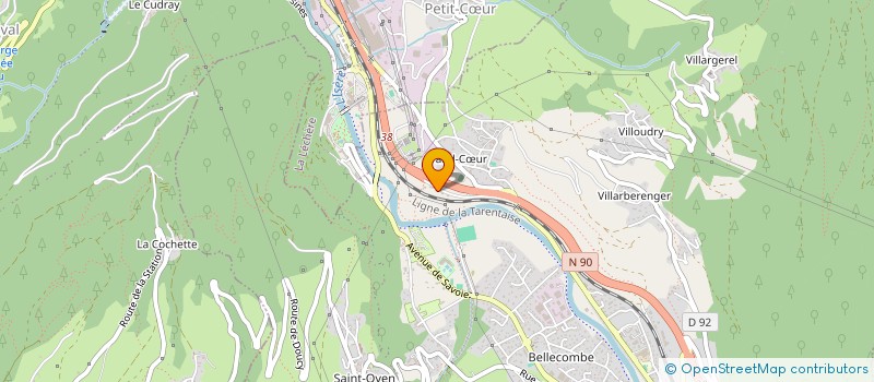 localisation de l'entreprise MONSIEUR MORGAN VERDURE  GRAND-AIGUEBLANCHE