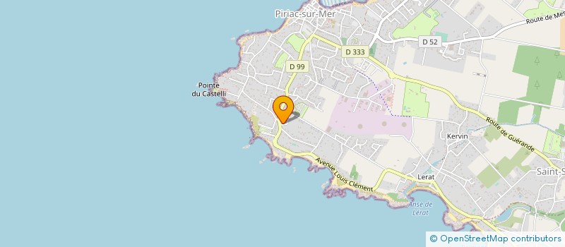 localisation de l'entreprise MONSIEUR MORGAN VIDAL  PIRIAC-SUR-MER