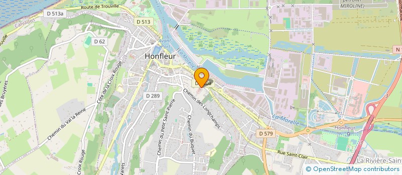 localisation de l'entreprise MONSIEUR MORGAN VINSON à HONFLEUR