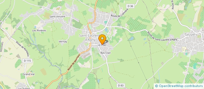 localisation de l'entreprise MONSIEUR MORGAN VOIRIN--GARBIT  SAINT-LAURENT-D'AGNY