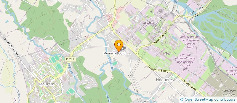 localisation de l'entreprise MONSIEUR MORGAN WATER  NOGUERES