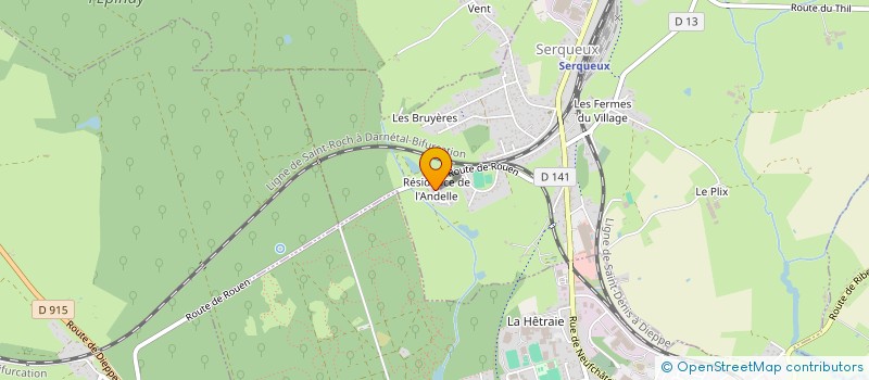 localisation de l'entreprise MONSIEUR MORGAN WEISS  SERQUEUX