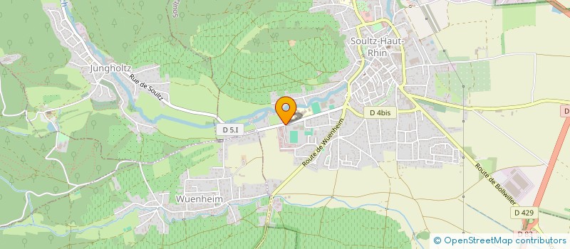 localisation de l'entreprise MONSIEUR MORGAN ZIMMERMANN  SOULTZ-HAUT-RHIN