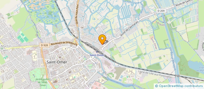 localisation de l'entreprise MONSIEUR MORGANN DUHAMEL  EPERLECQUES