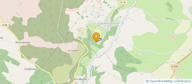 localisation de l'entreprise MONSIEUR MORGANN POUFFARY à CAYLUS