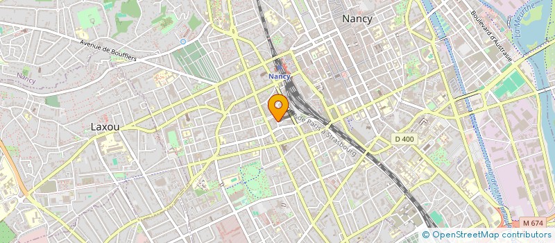 localisation de l'entreprise MONSIEUR MORHAF AL ALLAF  NANCY