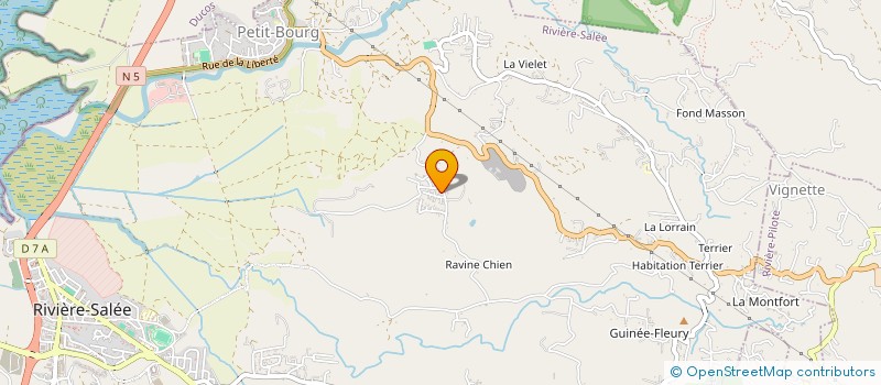 localisation de l'entreprise MONSIEUR MORHANE RANO  RIVIERE-SALEE