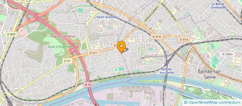 localisation de l'entreprise MONSIEUR MORIFERE DIABAGATE  ARGENTEUIL