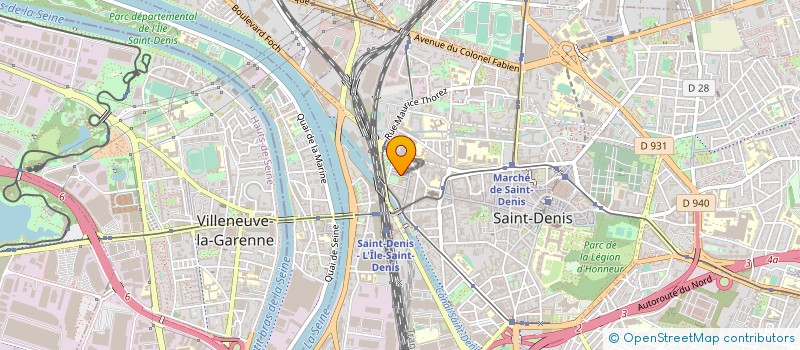 localisation de l'entreprise MONSIEUR MORIFERE KANE à SAINT-DENIS
