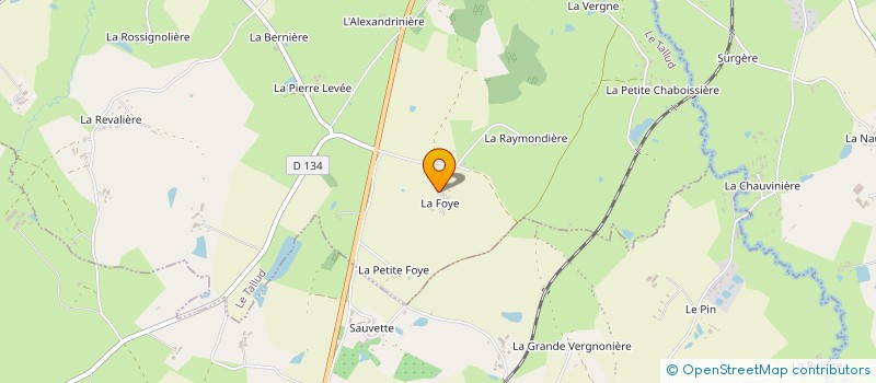 localisation de l'entreprise MONSIEUR MORIN REMI  LE TALLUD