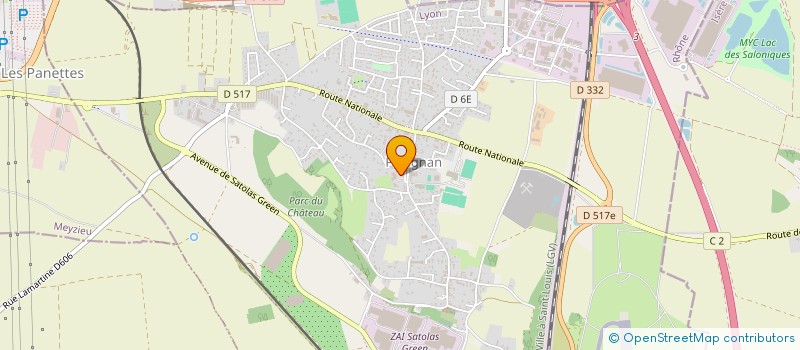 localisation de l'entreprise MONSIEUR MORISSON REINHARD  PUSIGNAN