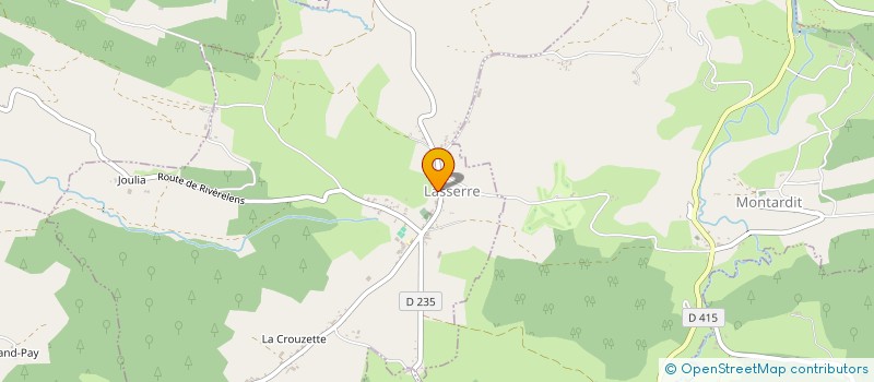 localisation de l'entreprise MONSIEUR MORITZ GEBAUER à LASSERRE