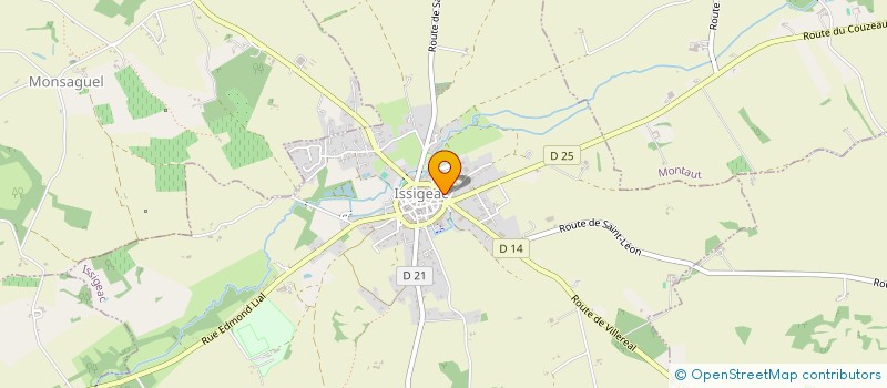 localisation de l'entreprise MONSIEUR MORITZ VON JOHNN-MARTEVILLE HEINEMANN  ISSIGEAC