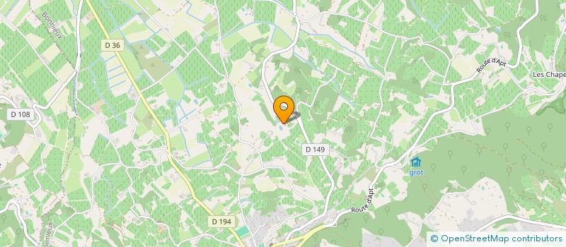 localisation de l'entreprise MONSIEUR MORITZ WUTTKE  BONNIEUX