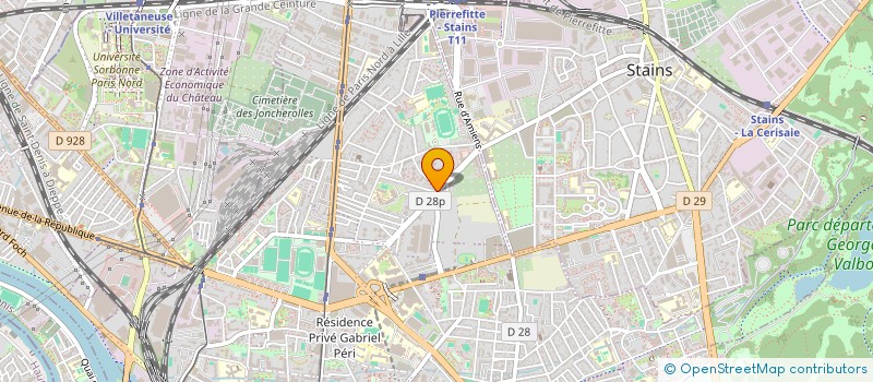 localisation de l'entreprise MONSIEUR MORO DIAKITE  SAINT-DENIS