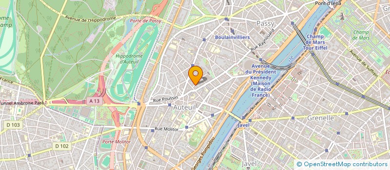 localisation de l'entreprise MONSIEUR MORO MATSUI  PARIS