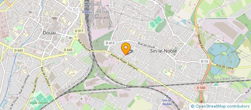 localisation de l'entreprise MONSIEUR MORRAD BENSAADI  VALENCIENNES