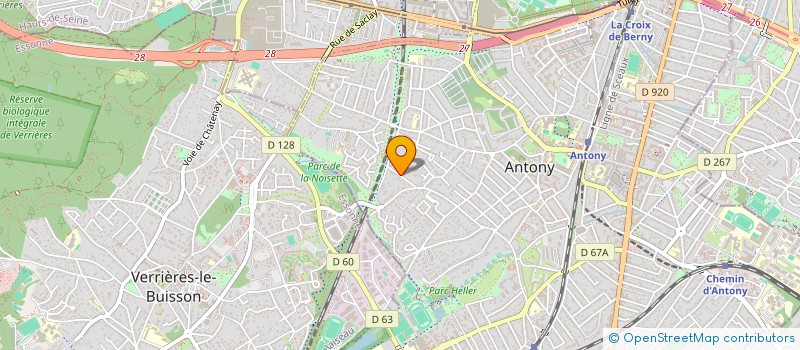 localisation de l'entreprise MONSIEUR MORSI ABDI à ANTONY