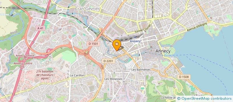 localisation de l'entreprise MONSIEUR MORSI SALAH à ANNECY