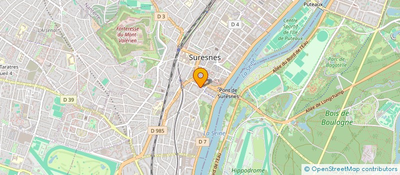 localisation de l'entreprise MONSIEUR MORTADA EL MOUSSAWI  SURESNES